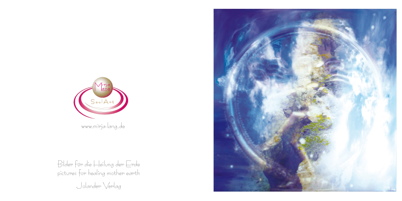 Bildtitel: „11.Shiva“ Kunstdruck als Geschenkkarte auf hochwertigem Papierkarton aus der Bilderserie „108 Lichtperlen“ von Mirja Lang